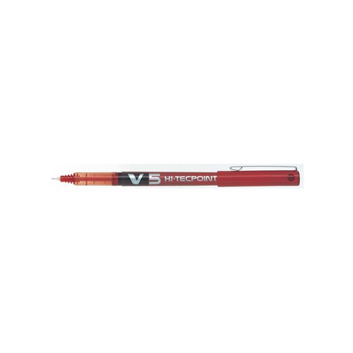 Pilot Pilot roller Hi-Tecpoint V5 schrijfbreedte 0,3mm rood [12st]