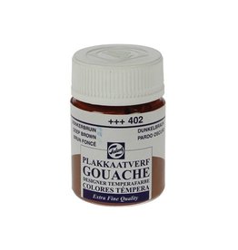Talens Talens plakkaatverf Extra Fijn flacon van 16 ml, donkerbruin