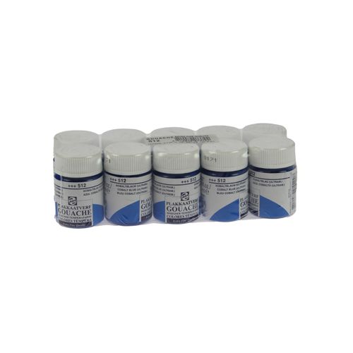 Talens Talens plakkaatverf Extra Fijn flacon van 16 ml, kobaltblauw (ultramarijn)