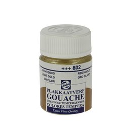 Talens Talens plakkaatvef Extra Fijn flacon van 16 ml, lichtgoud