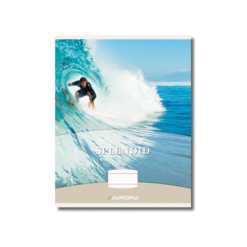 Aurora Aurora schrift gelijnd 5/3/5 mm