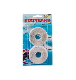 Folia Bl 2 Velcro Tape 2Mx20Mm Wit [1st]