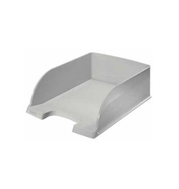 Leitz Leitz brievenbakje Plus 5233 Jumbo grijs — levering per 4