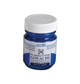 Talens Talens plakkaatvef Extra Fijn flacon 50ml lichtblauw