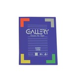 Gallery Gallery schrift, 16,5 x 21 cm, gelijnd, 72 bladzijden