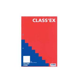 Class'ex cursusblok, gelijnd, blok van 100 vel