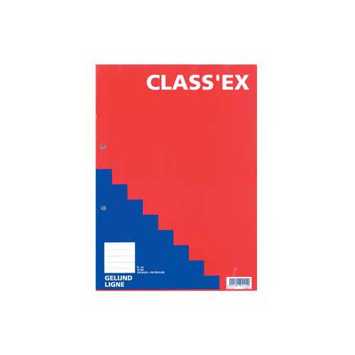 Class'ex cursusblok, gelijnd, blok van 100 vel