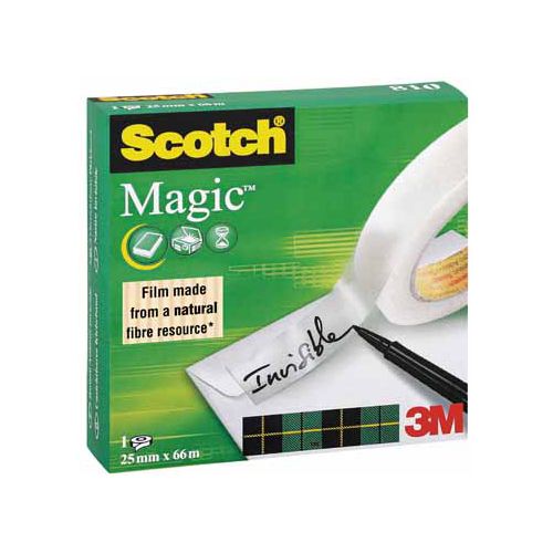 Scotch Scotch plakband Magic  Tape ft 25 mm x 66 m