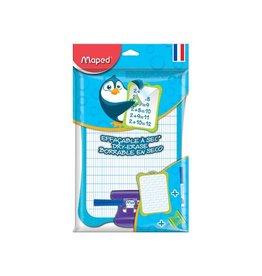 Maped Witte Lei + Stift + Wisser Maped [1st]
