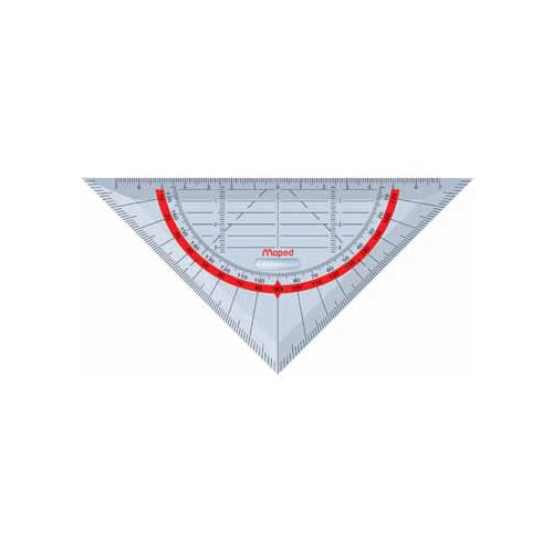 Maped Maped geodriehoek Technic, ft  16 cm, met handvat
