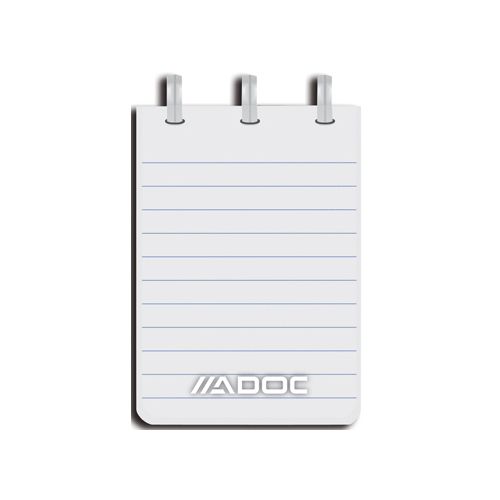 Adoc Adoc notitieboekje Colorlines, ft A7, gelijnd, geassorteerde kleuren