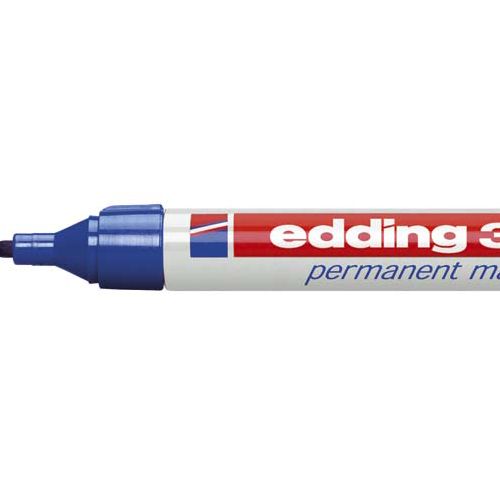 Edding Edding permanent marker 3000 blauw