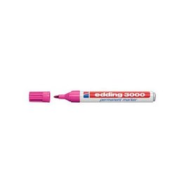 Edding Edding Perm Marker 3000 Roze [1st]