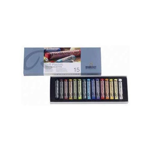 Talens Rembrandt softpastels, doos met 15 pastels