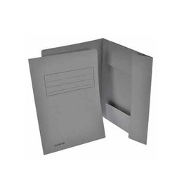 Kaft 3 Klep Grijs A4 250Gr [1st]