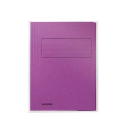 Kaft 3 Klep Lila A4 250Gr [1st]