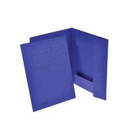 Kaft 3 Klep Dblauw A4 250G [1st]