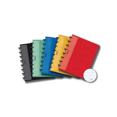 Adoc Adoc Classic schrift, ft A5, 144 bladzijden, commercieel geruit, geassorteerde kleuren