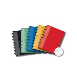 Adoc Adoc Classic schrift, ft A5, 144 bladzijden, geruit 5 mm, geassorteerde kleuren