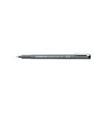 Staedtler Staedtler pigment liner fineliner, ronde punt, schrijfbreedte 0,1 mm, zwart