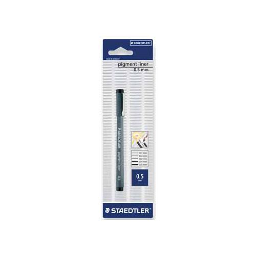 Staedtler Staedtler fineliner Pigment Liner 0,5 mm, op blister