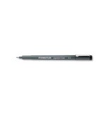 Staedtler Staedtler pigment liner fineliner, ronde punt, schrijfbreedte 0,5 mm, zwart