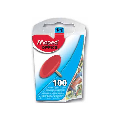 Maped Office Maped punaises assortiment, doos van 100 stuks