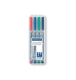 Staedtler Staedtler OHP-marker Lumocolor Non-Permanent div. kl., 4st