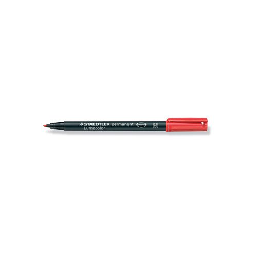 Staedtler Staedtler OHP-marker Lumocolor Permanent rood, medium 1 mm