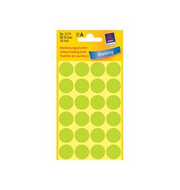 Avery Zweckform Etik Rond D18Mm 96St L Gr [1st]