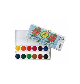 Talens Talens aquarelverf, doos met 12 napjes