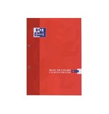 Oxford Oxford SCHOOL collegeblok, geassorteerde kleuren, ft A4, 100 vel, gelijnd