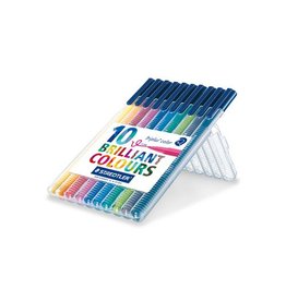 Staedtler Staedtler viltstift Triplus Color 10 stiften