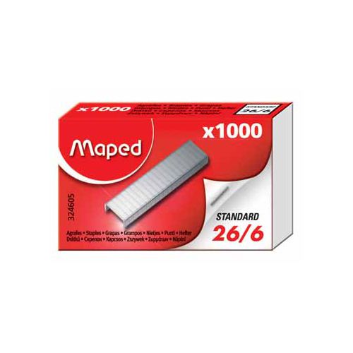 Maped Office Maped nietjes 26/6, doos van 1.000 nietjes