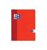 Oxford Oxford School schrift, ft A4, 120 bladzijden, met kantlijn, gelijnd, geassorteerde kleuren