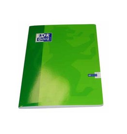 Oxford Oxford School schrift, ft A4, 120 bladzijden, geruit 5 mm, geassorteerde kleuren