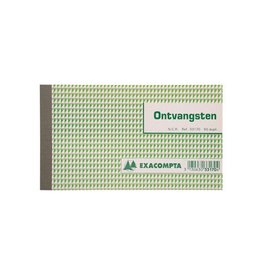 Exacompta Exacompta ontvangsten, ft 10,5 x 18 cm, Nederlandstalig, dupli (50 x 2 vel)