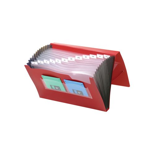 Beautone Beautone voorordner, A4, 13 vakken, rood