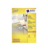 Avery Zweckform Avery Gekleurde universele etiketten 70x37mm 2.400st geel