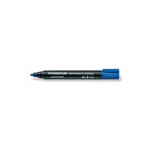 Staedtler Staedtler permanente marker bl. schrijfbreedte 2mm rnd. punt