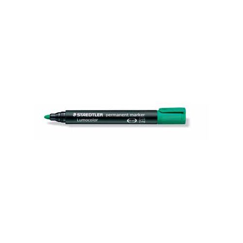 Staedtler Staedtler Lumocolor 352, permanent marker, ronde punt, 2 mm, groen