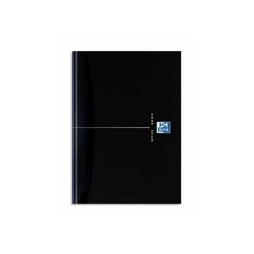 Oxford Oxford Office Essentials schrift, harde kaft, 192 bladzijden, gelijnd, ft A5, smart black