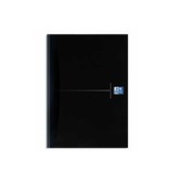 Oxford Oxford Office Essentials schrift, harde kaft, 192 bladzijden, gelijnd, ft A4, smart black