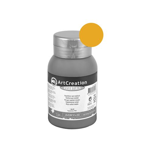 Talens Art Creation Talens Art Creation acrylverf flacon van 750 ml, gele oker