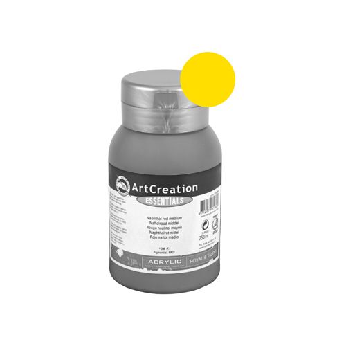 Talens Art Creation Talens Art Creation acrylverf flacon van 750 ml, primairgeel