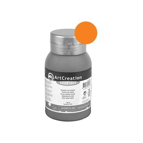 Talens Art Creation Talens Art Creation acrylverf flacon van 750 ml, azo-oranje