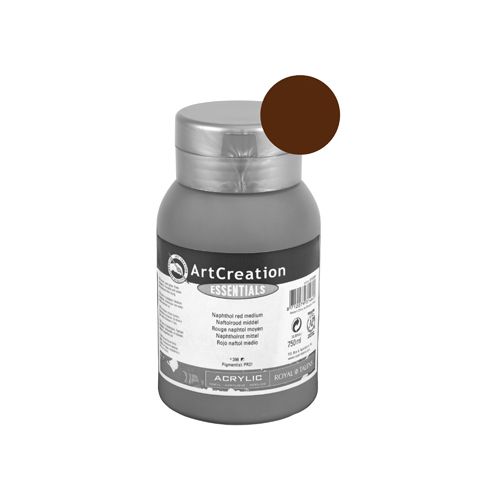 Talens Art Creation Talens Art Creation acrylverf flacon 750 ml, omber gebrand