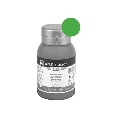 Talens Art Creation Talens Art Creation acrylverf flacon van 750 ml, licht permanentgroen