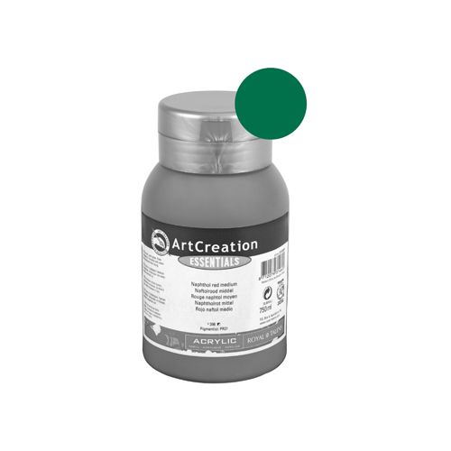 Talens Art Creation Talens Art Creation acrylverf flacon van 750 ml, donker permanentgroen