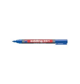 Edding Whiteb Marker Edding 361 Blauw [1st]